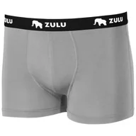 Majtki męskie - Męskie bokserki Zulu Bambus 210 Rozmiar: XL / Kolor: szary - miniaturka - grafika 1
