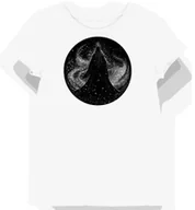 Koszulki i topy damskie - Koszulka damska biała z nadrukiem gwiazd i czarodzieja S - miniaturka - grafika 1