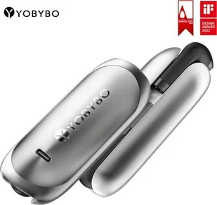 YOBYBO XBOAT TWS srebrny - Słuchawki - miniaturka - grafika 1