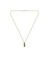 Naszyjniki męskie - BOSS Naszyjnik męski 1580678 - pozłacana stal nierdzewna z łańcuszkiem o długości 60 cm, 60 cm, Stal nierdzewna, Bez kamieni szlachetnych - miniaturka - grafika 1