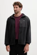 Bluzy męskie - Jack Wolfskin bluza Sumetro męski kolor czarny gładka A64108 - miniaturka - grafika 1