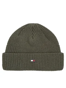 Tommy Jeans Czapka AM0AM12635 Zielony - Czapki męskie - miniaturka - grafika 1