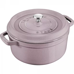 Garnek żeliwny Okrągły 3.8l Kwiat Wiśni La Cocotte Staub - Garnki - miniaturka - grafika 1