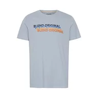 Koszulki męskie - Blend Męski T-shirt T-shirt, 164010/Dusty Blue, XL, 164010/Dusty Blue, XL - miniaturka - grafika 1