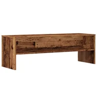 Szafki RTV - vidaXL Szafka pod telewizor o wyglądzie starego drewna 120x40x40 cm materiał drewnopochodny - miniaturka - grafika 1