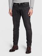 Spodnie męskie - Pepe Jeans Jeansy Finsbury PM206321 Szary Skinny Fit - miniaturka - grafika 1