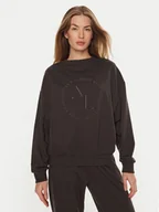 Bluzy damskie - Athlecia Bluza Damla EA243331 Brązowy Loose Fit - miniaturka - grafika 1