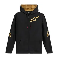 Bluzy męskie - Alpinestars Sessions V3 Bluza męska czarna/złota XL - miniaturka - grafika 1