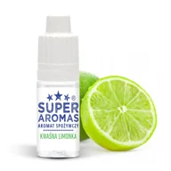 Dodatki do ciast w proszku - SUPER AROMAS Aromat Spożywczy Kwaśna Limonka 10 ml - miniaturka - grafika 1