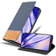 Etui i futerały do telefonów - Etui Cadorabo do Samsung Galaxy S10 PLUS w kolorze niebieskim Etui SHANDY Etui Book Case imitacja skóry - miniaturka - grafika 1