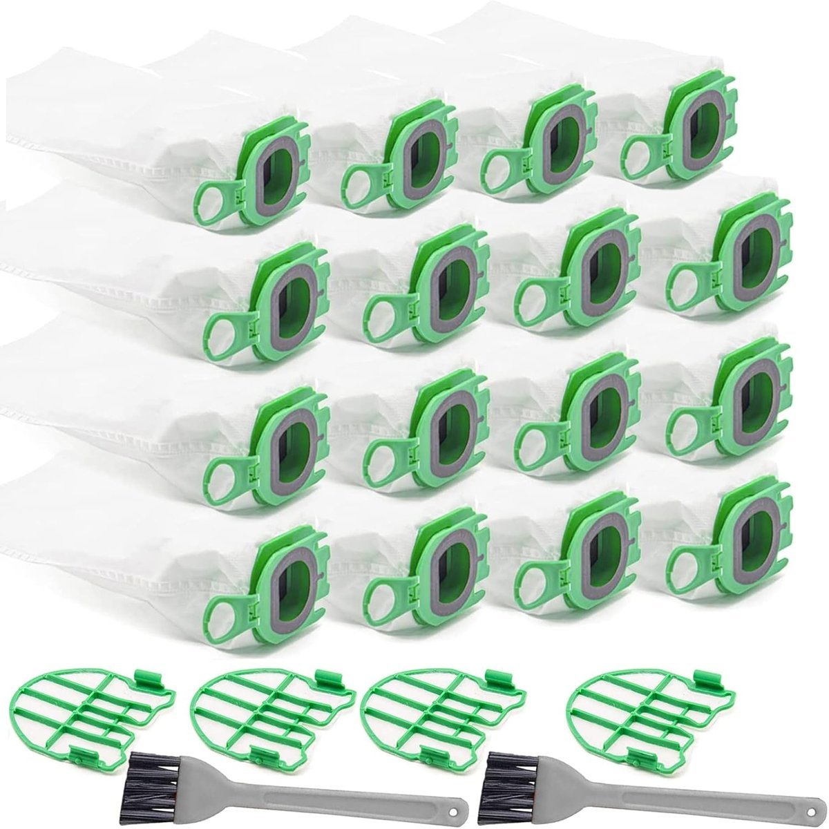 16x WOREK DO ODKURZACZA VORWERK KOBOLD VB100+ 4x FILTR HEPA+ 2x CZYŚCIK