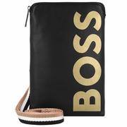 Etui i futerały do telefonów - Boss Big BC Mobile Phone Case Leather 12 cm black - miniaturka - grafika 1