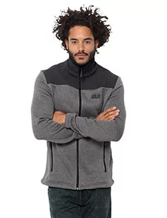 Jack Wolfskin Scandic kurtka męska, kolor: szary melanż , rozmiar: small - Kurtki męskie - miniaturka - grafika 1