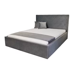 BED Łóżko CARLO DESIGN tapicerowane Rozmiar 140x200 Tkanina Grupa II Pojemnik Bez pojemnika - Łóżka - miniaturka - grafika 1