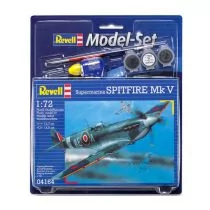 Revell Model set Spitfire mkV MR-64164 - Modele do sklejania - miniaturka - grafika 1