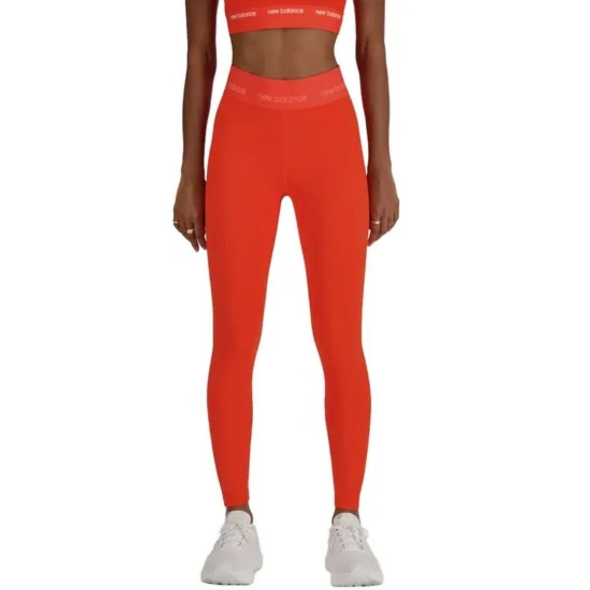 Spodnie damskie New Balance Graphic Impact Run legginsy -S