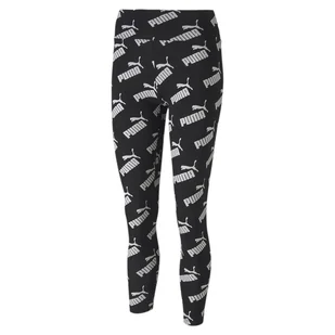 Legginsy damskie Puma AMPLIFIED AOP czarne 58122501-S - Legginsy - miniaturka - grafika 1