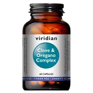 Układ pokarmowy - Viridian Clove and Oregano Complex 60 Kapsułek - miniaturka - grafika 1