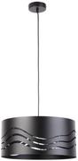 Lampy sufitowe - Sigma Moduł Bryza L lampa wisząca 1-punktowa czarna 31678 31678 - miniaturka - grafika 1