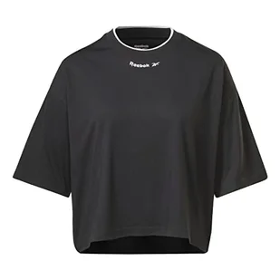 Reebok Damska koszulka tożsamości, biała, S, biały, S - Koszulki i topy damskie - miniaturka - grafika 1