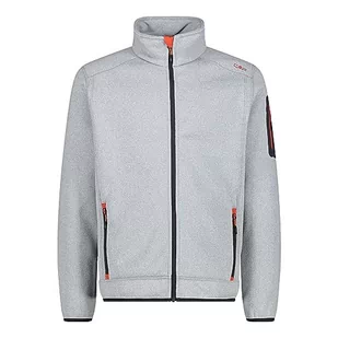 CMP - męska kurtka Knit-Tech Aluminium-Flame, 58 - Kurtki męskie - miniaturka - grafika 1