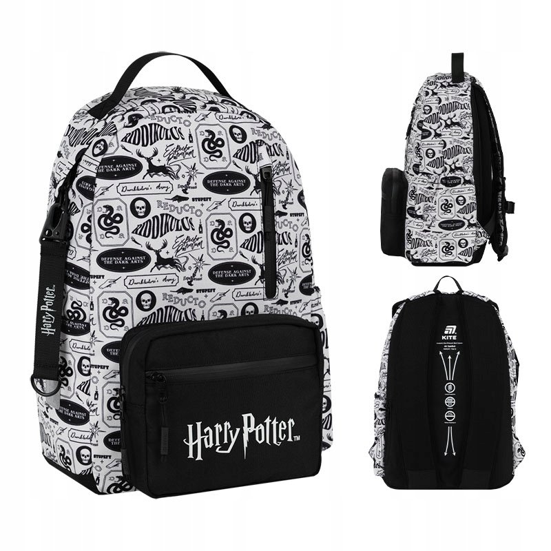 Plecak szkolny młodzieżowy dla chłopców 9-12 lat lekki Harry Potter Kite