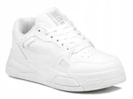 Sneakersy damskie - Buty damskie sneakersy ekoskóra sznurowane Big Star NN274667 40 - miniaturka - grafika 1