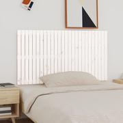 Inne meble do sypialni - Wezgłowie łóżka, białe, 166x3x90 cm, lite drewno sosnowe Lumarko - miniaturka - grafika 1