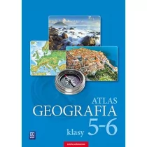 zbiorowa Praca Atlas SP 5-6 Geografia WSiP - Przewodniki - miniaturka - grafika 1