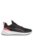 Buty dla dziewczynek - Puma Sneakersy Flyer Lite 3 Jr 401526 03 Czarny - miniaturka - grafika 1