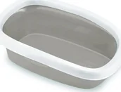 Kuwety dla kotów - Zolux Kuweta Sprint 20 Szara - miniaturka - grafika 1