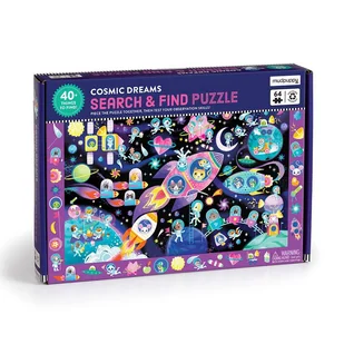 Puzzle obserwacyjne 64 el. Kosmiczne marzenia Mudpuppy - puzzle - Puzzle - miniaturka - grafika 1