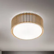 Lampy sufitowe - ORION Lampa sufitowa Tarta, możliwość ściemniania, jasne drewno, salon / jadalnia, drewno - miniaturka - grafika 1