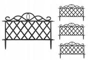 Akcesoria do ogrodzeń - Płot Płotek Ogrodowy Palisada 4Szt 180Cm Obrzeże - miniaturka - grafika 1