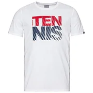 Koszulki męskie - Head Clb Chris t-shirt męski M, biały, XXX - miniaturka - grafika 1