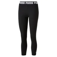 Legginsy - Legginsy damskie Puma TRAIN STRONG HIGH WAIST czarne 52160101-S - miniaturka - grafika 1
