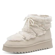 Śniegowce damskie - Tamaris Damskie WL Boot 1-26475-45 śniegowce, kość słoniowa, rozmiar 38 EU, kość słoniowa, 38 EU - miniaturka - grafika 1