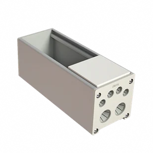 Kontakt Simon Podstawa OFIBLOK COMPACT 2×K45 - czysta biel - Inne akcesoria elektryczne - miniaturka - grafika 1