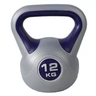 Hantle i ciężarki - Kettlebell SportVida SportVida, hantla winylowa, HK0082, 12 kg - miniaturka - grafika 1