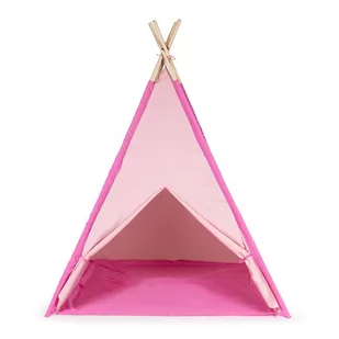 ﻿Namiot namiocik tipi indiański wigwam różowy dla dzieci - Namioty i tipi dla dzieci - miniaturka - grafika 1