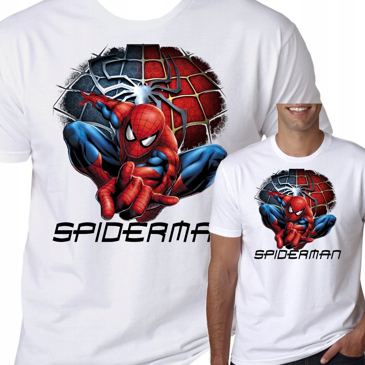 T-Shirt KOSZULKA SPIDERMAN MARVEL AVENGERS M 0596