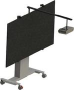 Uchwyty do projektorów - Uchwyt do zamocowania tablicy interaktywnej i projektora do stojaków z serii Mobilift – MBL -SHRT-100 - miniaturka - grafika 1