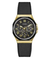 Zegarki damskie - Guess Glaze zegarek damski z paskiem GW0753L4 - miniaturka - grafika 1