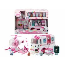 Dickie Toys Ambulans ratunkowy Hello Kitty - Figurki dla dzieci - miniaturka - grafika 1
