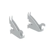 Zawiasy, okucia i inne akcesoria - Hak do wieszaka na pranie 2 szt. biały Integri 5907708128188 - miniaturka - grafika 1