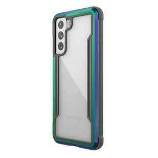 X-Doria Raptic Shield Etui aluminiowe na Samsung Galaxy S21 (Antimicrobial protection) (Iridescent) 492140 - Etui i futerały do telefonów - miniaturka - grafika 1