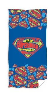Carbotex Ręczniki Marvel Superman 012 70x140 cm 07172 - Ręczniki - miniaturka - grafika 1