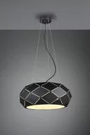 Lampy sufitowe - Trio ZANDOR LED Czarny mat 3xE27 Lampa wisząca 303500332 - miniaturka - grafika 1