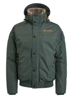 Kurtki męskie - PME Legend Kurtka zimowa "Ice Striper 4.0" w kolorze ciemnozielonym - miniaturka - grafika 1