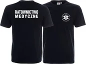 Odzież robocza - Promostars LPP - Koszulka męska RATOWNICTWO MEDYCZNE granatowa - miniaturka - grafika 1